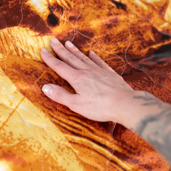 Покрывало ультрастеп 175х200 (+/-5 см) шёлк (100 % полиэстер) "Золото Саванны"